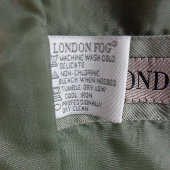 GREEN HOODED LONDONG FOG COAT JACKET MP - Picture 6 of 6